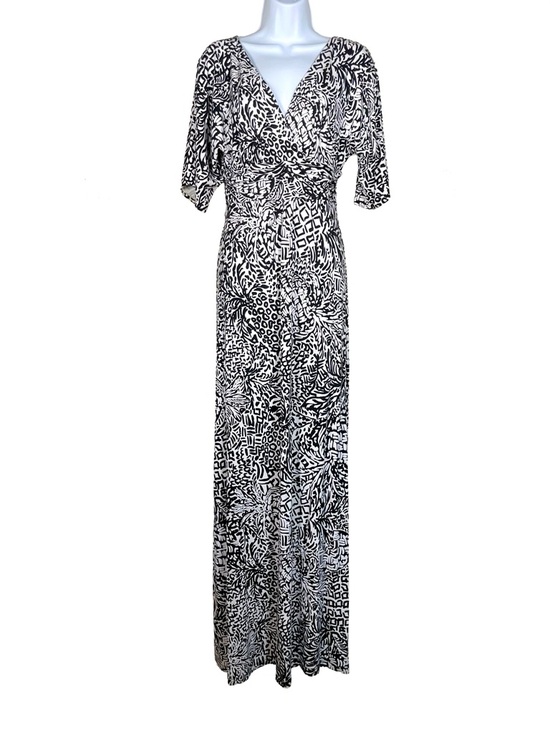 Lilly Pulitzer Dresses & Skirts - Lilly Pulitzer Parigi Maxi Dress S Black White Onyx Home Slice